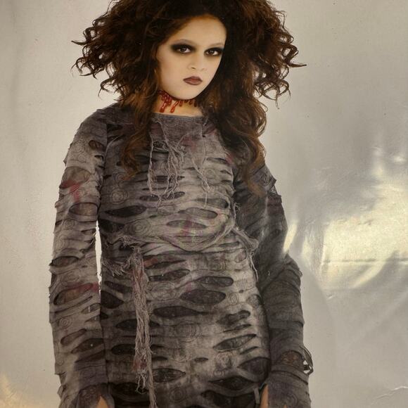 Undead Walker Costume - Kids X-large 14-16 - Picture 2 of 7